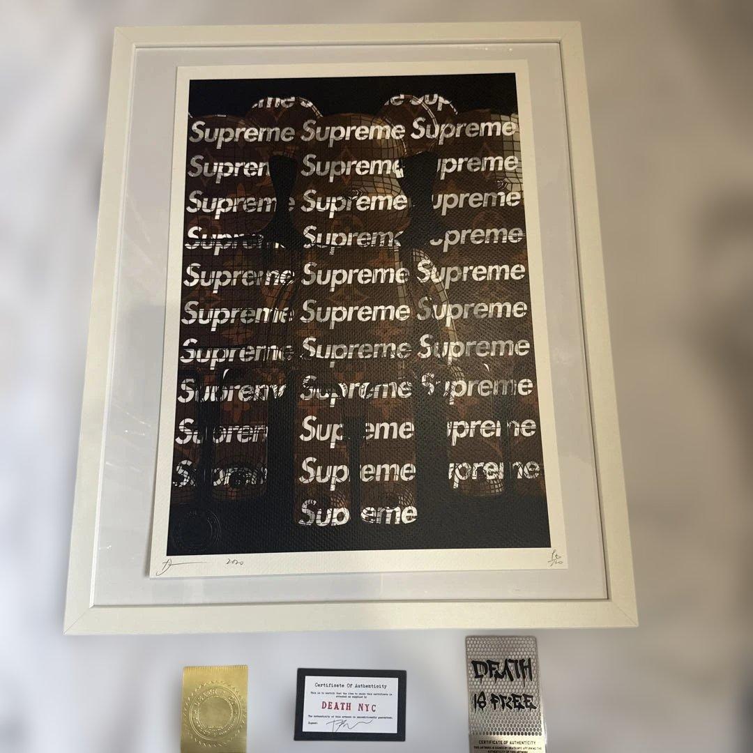 DEATH NYC 現代アートポスター　世界100枚限定　supreme