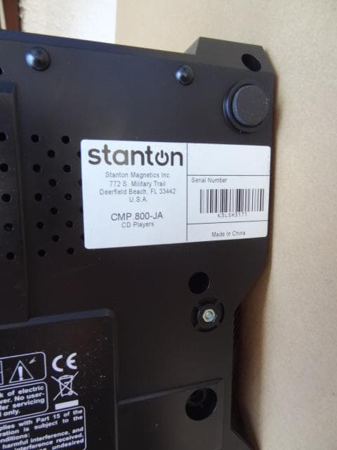 stanton CMP-800 CDプレーヤー
