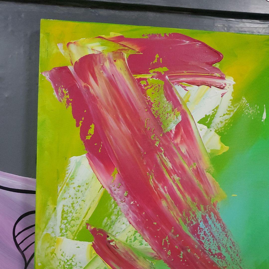 SHIMURA KEN アクリル絵の具97x130cm