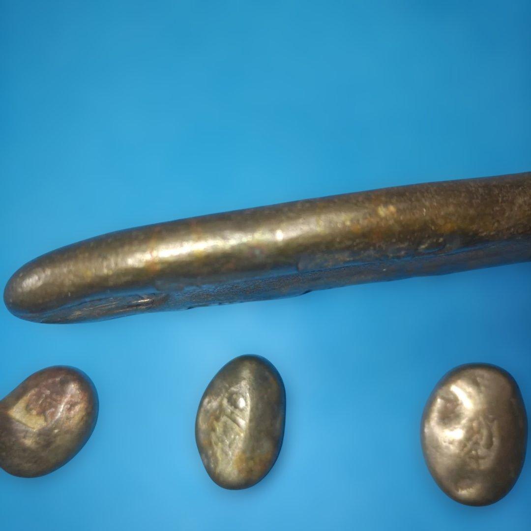 T*S様 秤量貨幣　安政丁銀　豆板銀　４個まとめて