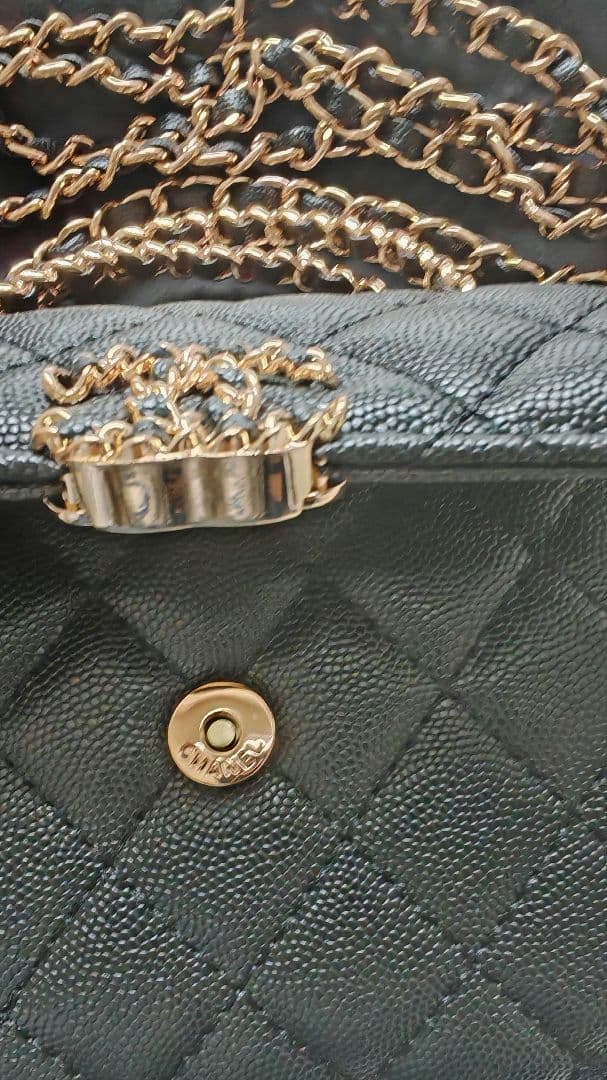 シャネル ノベルティ チェーンショルダーバッグ トップハンドル　 7-11