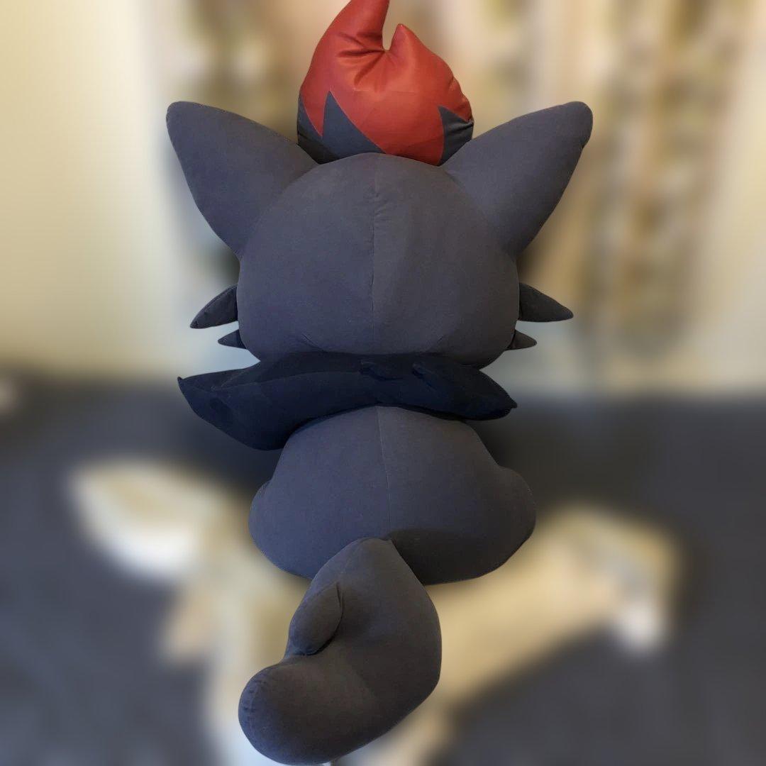 6*6様 ゾロアのおっきなぬいぐるみ　高さ90㌢　幻影の覇者ゾロアーク