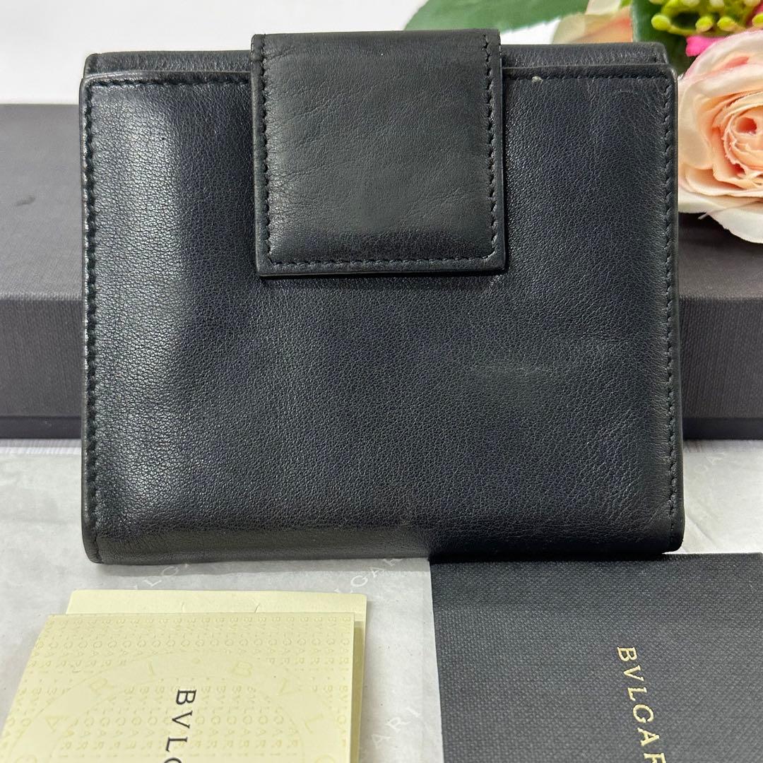 新品同様‼️ ブルガリ　BVLGARI 財布　二つ折り　折り財布　ソティリオ