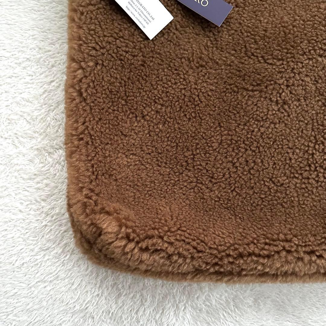 未使用品　ヴィオラドーロ ELMO エコムートン チェーンショルダートートバッグ