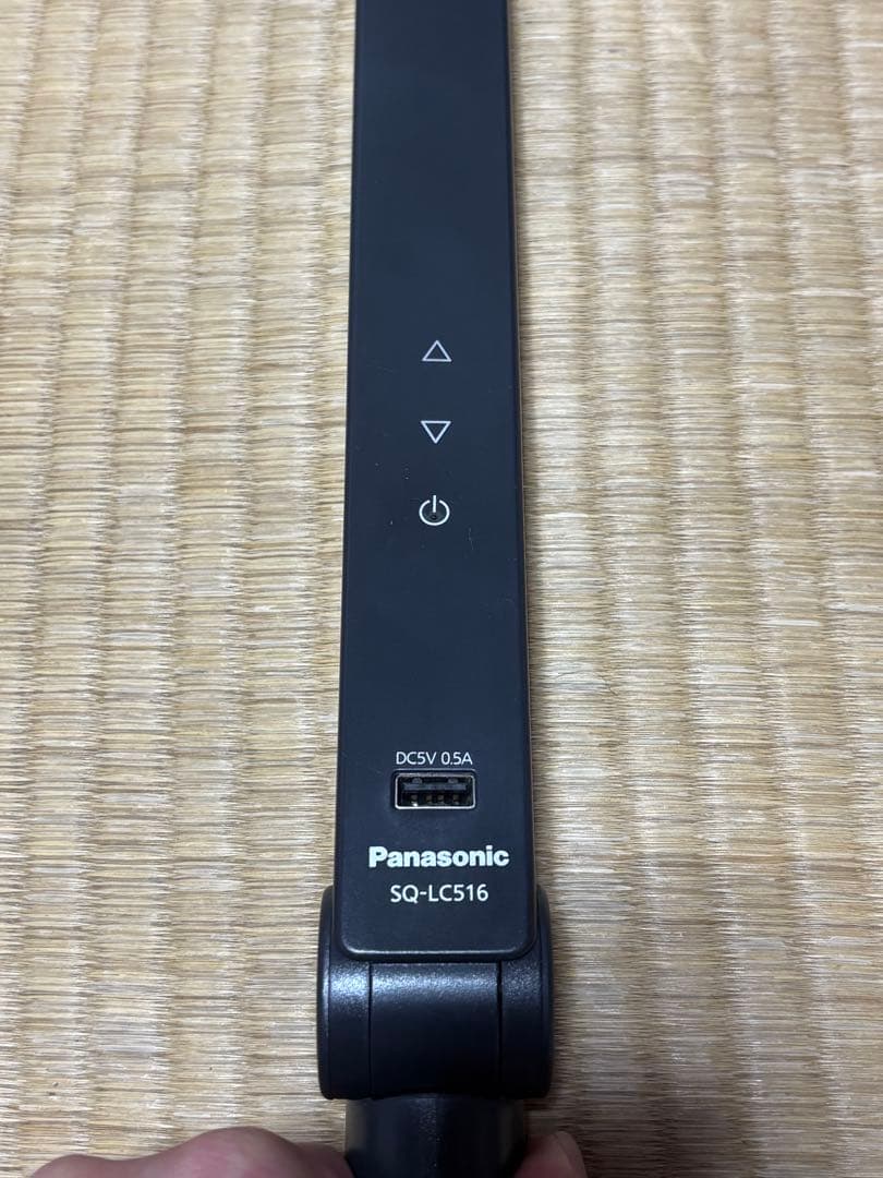 パナソニック LEDデスクライト スマホ充電USBポート付 SQ-LC516-K