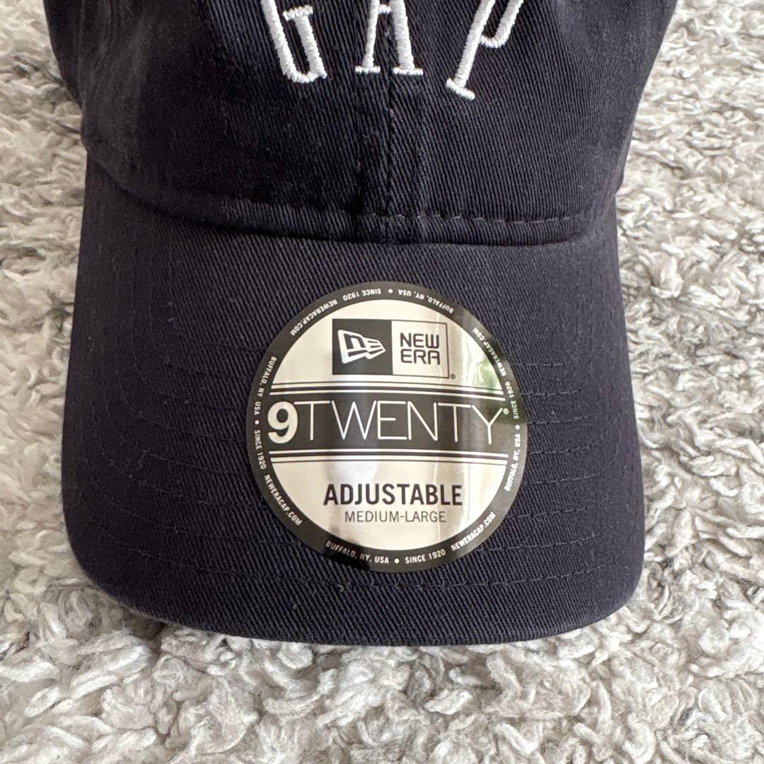 新品 限定コラボ GAP×NEW ERA キャップ ネイビー