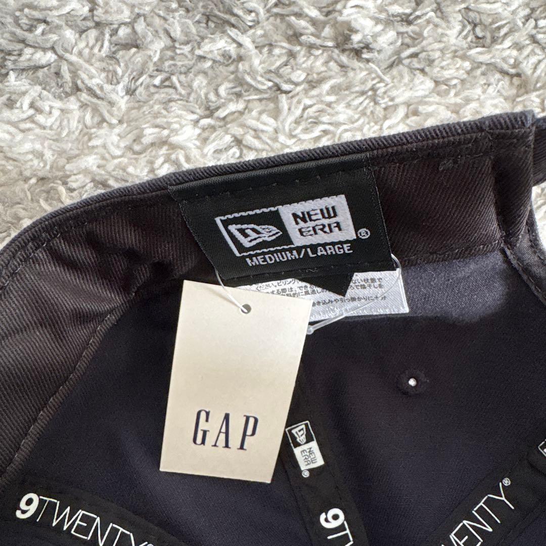 新品 限定コラボ GAP×NEW ERA キャップ ネイビー