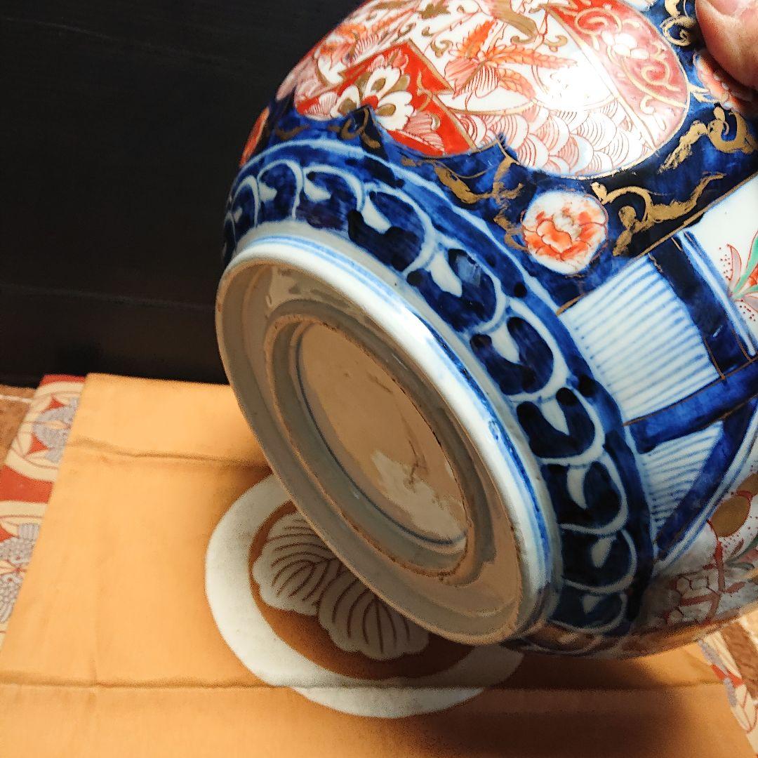 古伊万里、色絵、菓子器