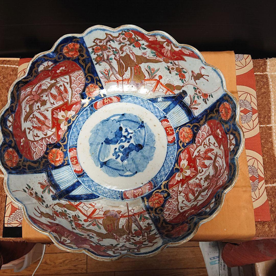 古伊万里、色絵、菓子器