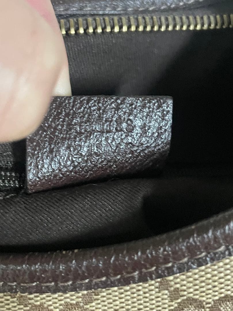 ❷美品 グッチハンドバッグ GGキャンバス GUCCI