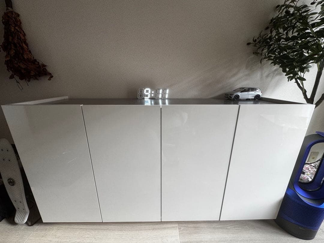 ステンレス天板 ホワイトキャビネット 12/6まで