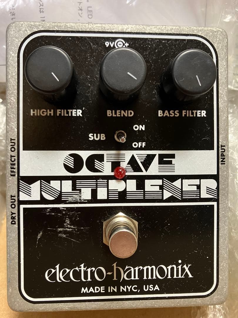 ギター electro-harmonix OCTAVE MULTIPLEXER