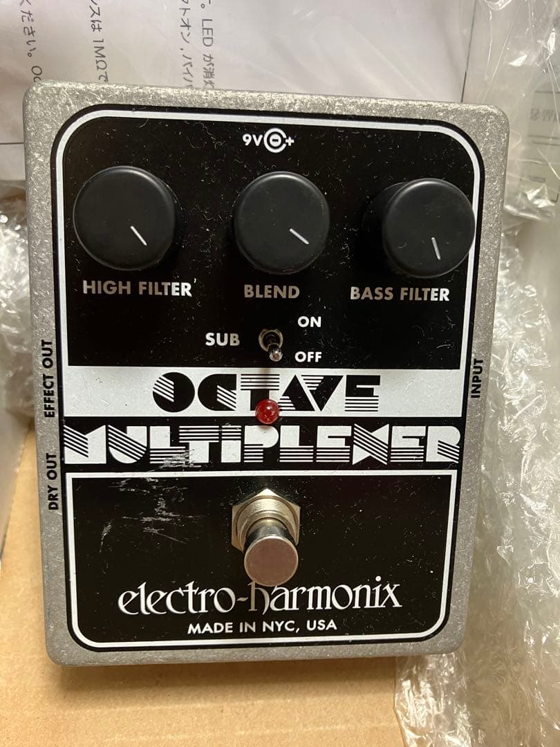 ギター electro-harmonix OCTAVE MULTIPLEXER