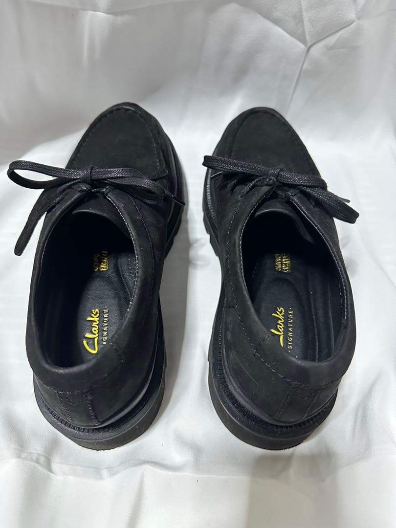 ［babueさん専用］CLARKSバデルシームヌバックブラックUK8.5 箱あり