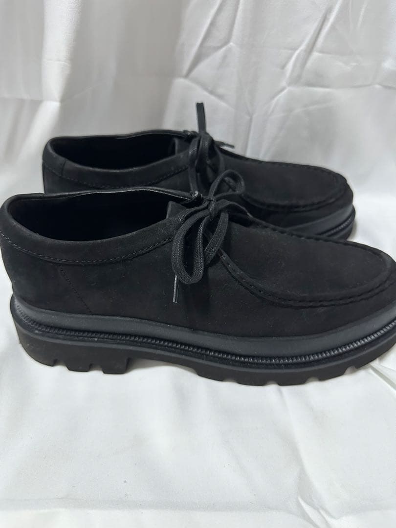 ［babueさん専用］CLARKSバデルシームヌバックブラックUK8.5 箱あり