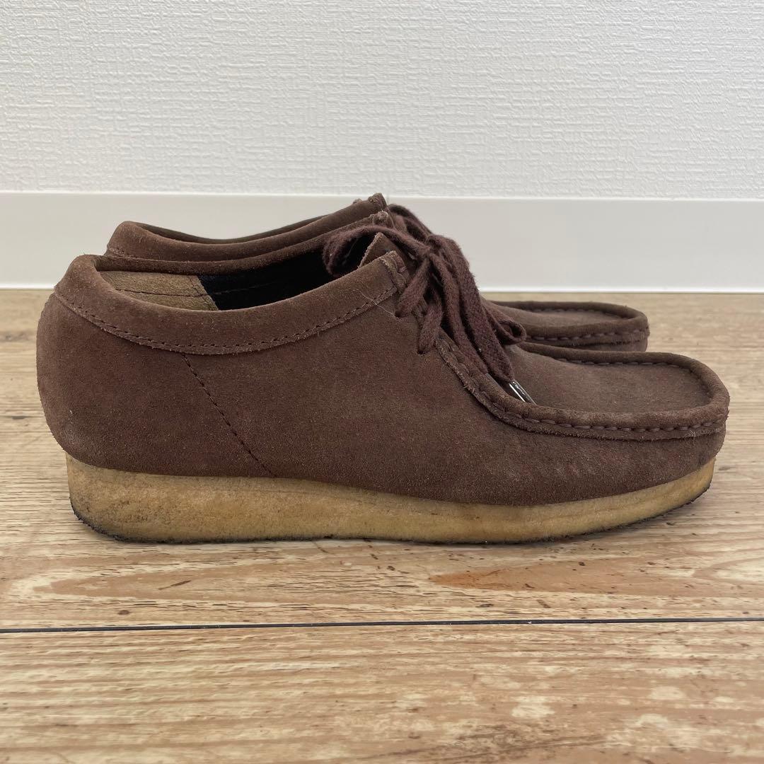 Clarks Originals ワラビー　スウェード ブラウン　24.5cm