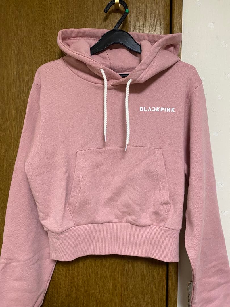 BLACKPINK パーカー ショートサイズ