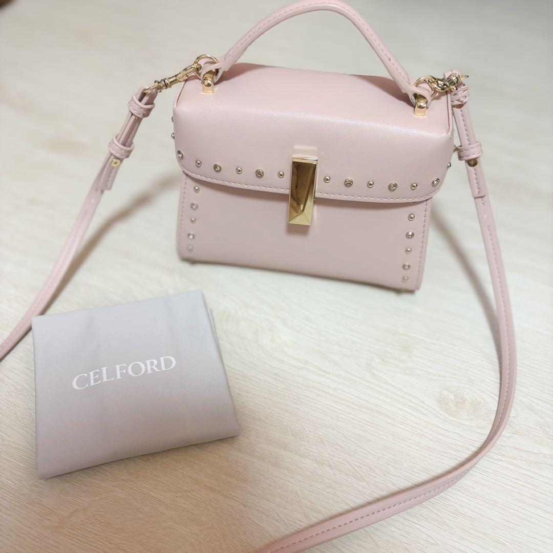 CELFORD セルフォード リュタン ビジュースタッズポシェット LPNK
