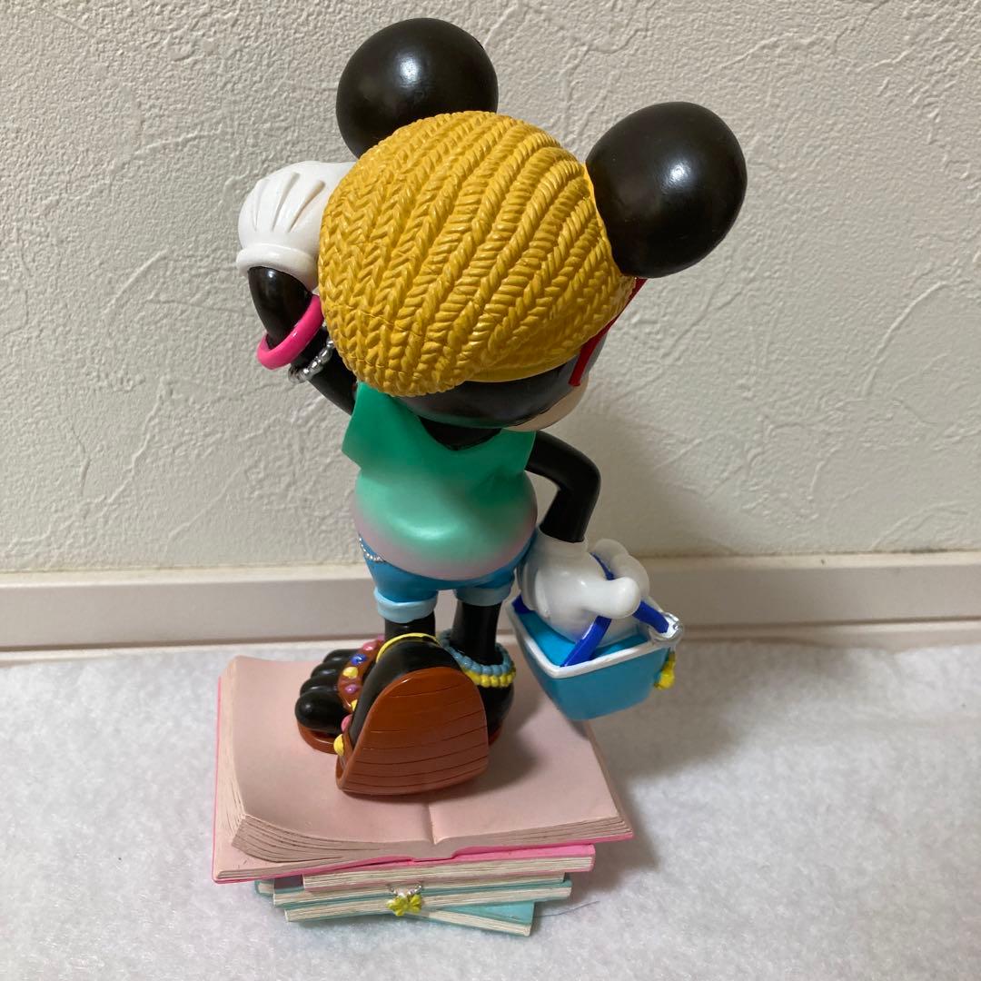 未使用品希少ディズニーミニー ・マウス サマー・ビーチスタイル フィギュア