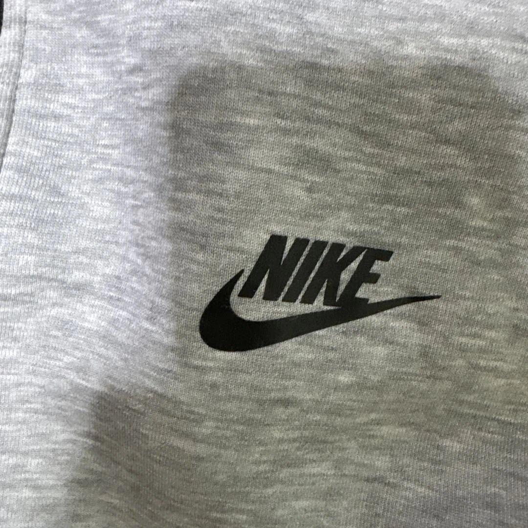 Nike テックフリースフルジップ グレー パーカー M確実正規品！