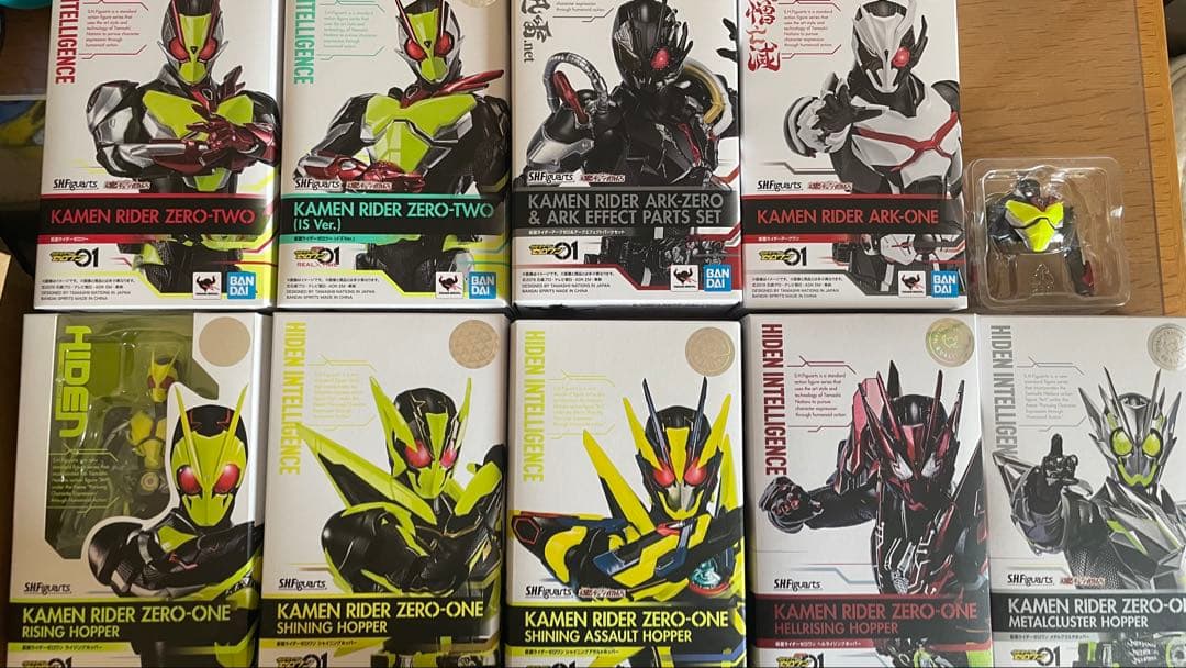 S.H.Figuarts 仮面ライダーゼロワン ゼロツー アーク 9体セット