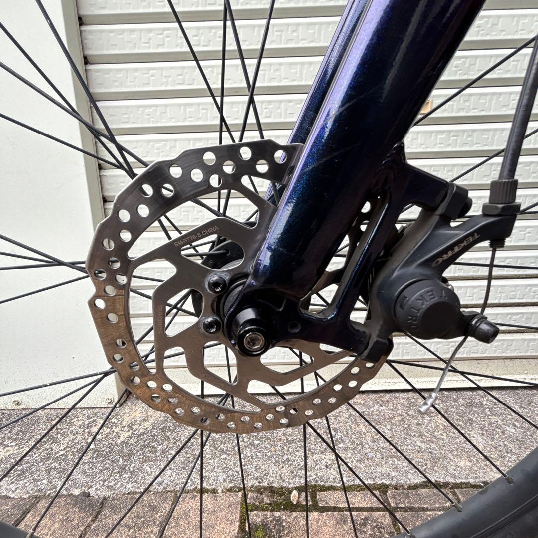 TOTEM Upland 電動アシスト自転車 fitness 700C 青紫色