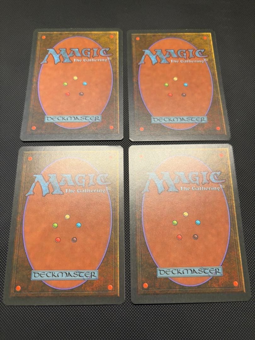 Fastbond 4枚セット 美品 再録禁止 MTGイタリア語