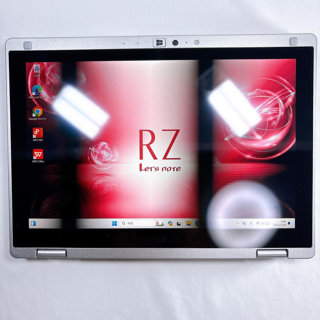 ★超軽量760g★レッツノート CF-RZ6 2in1タッチパネル_873