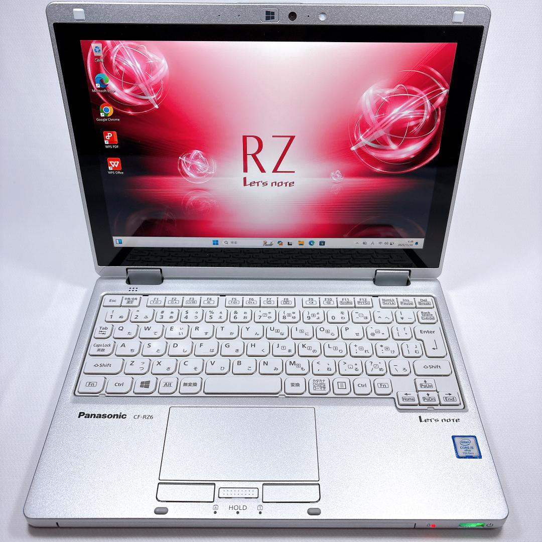 ★超軽量760g★レッツノート CF-RZ6 2in1タッチパネル_873