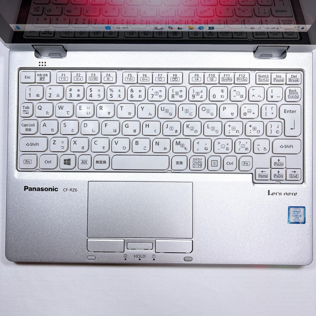 ★超軽量760g★レッツノート CF-RZ6 2in1タッチパネル_873