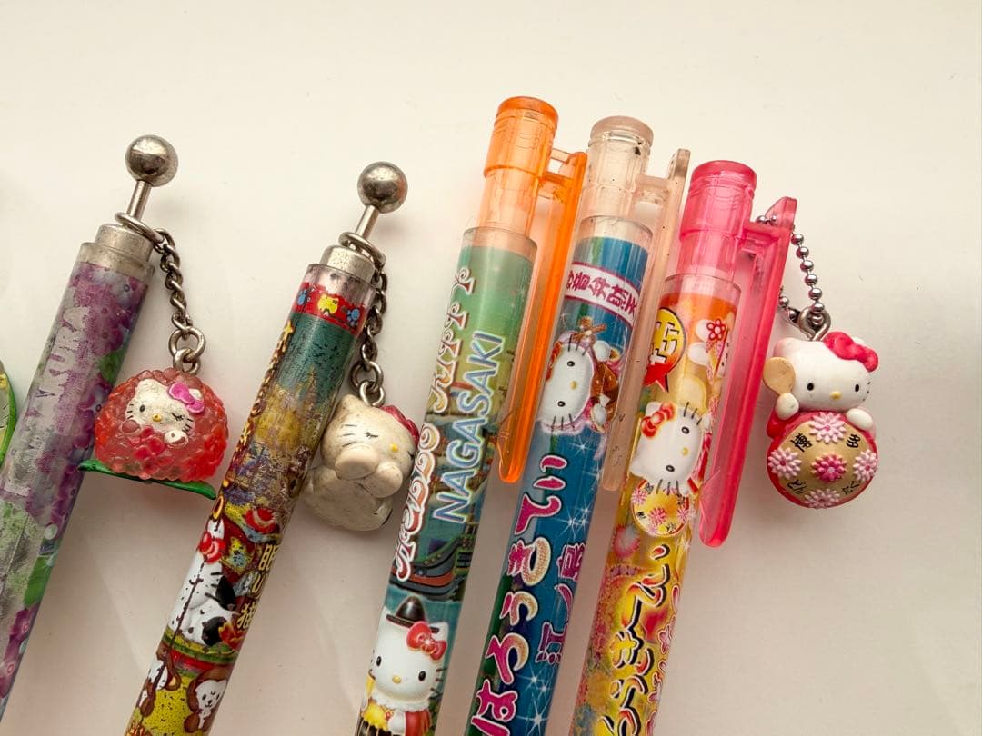 限定キティ シャープペンシル 8本セット