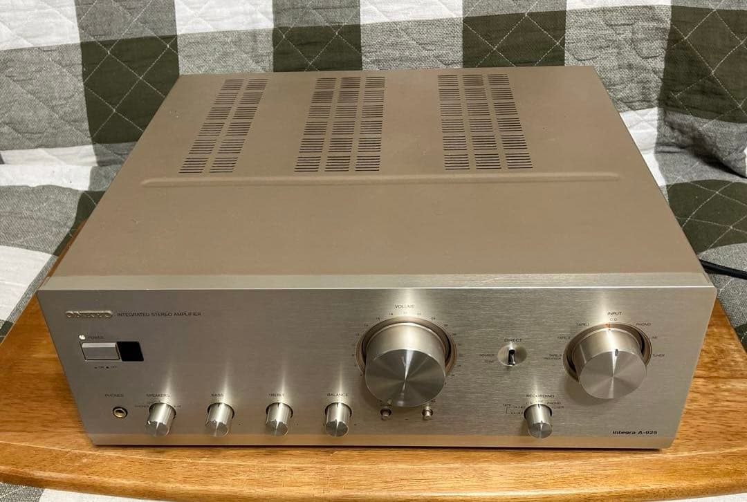 週末値下げ！出力段無帰還！:ONKYO A-925 プリメインアンプ ジャンク
