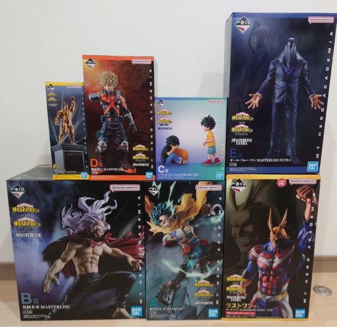 僕のヒーローアカデミア　一番くじ　相反する思い　新品未開封フィギュアコンプリート