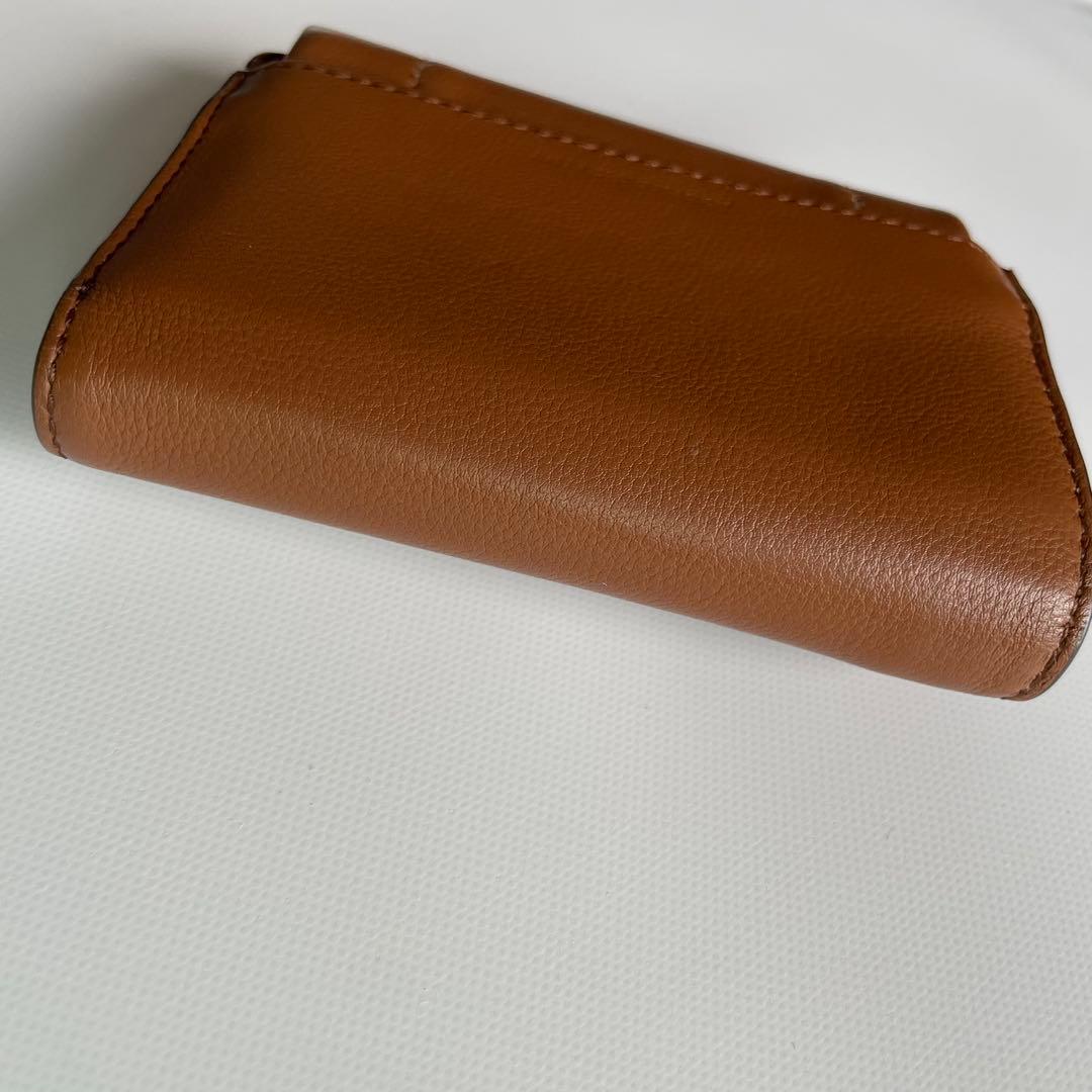 【専用】ANYA HINDMARCH ブラウン 三つ折り財布　ロープリボン