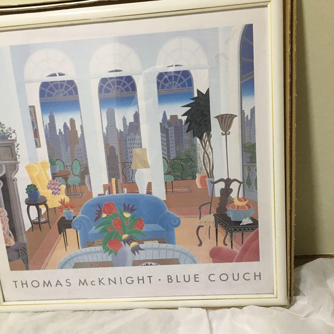 マックナイト　ポスター額縁付き