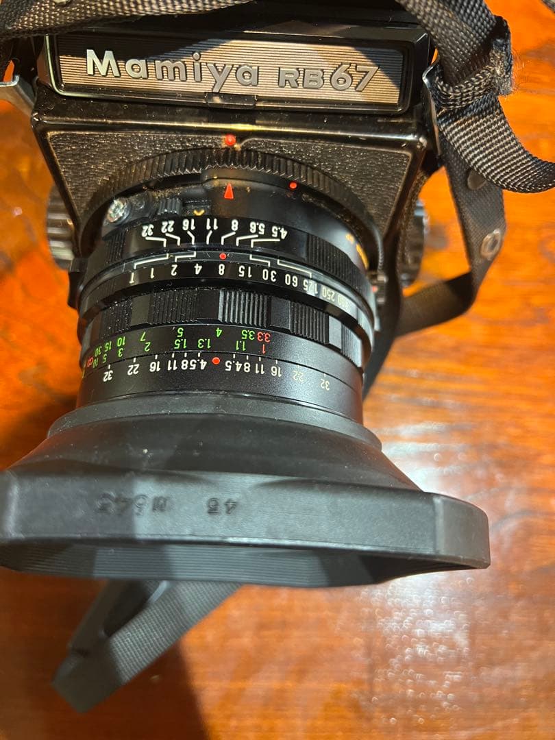 マミヤRB67 プロフェッショナル127mmレンズ　付属品有り