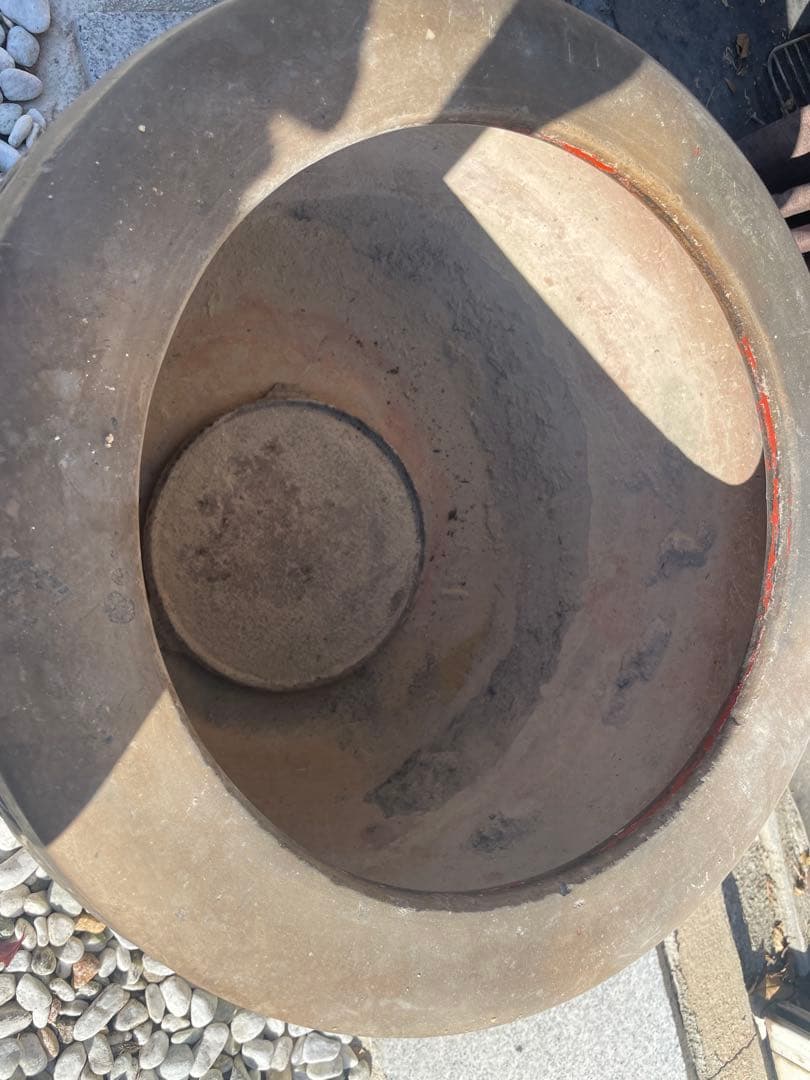 【大セール】火鉢 伝統的な彫刻模様