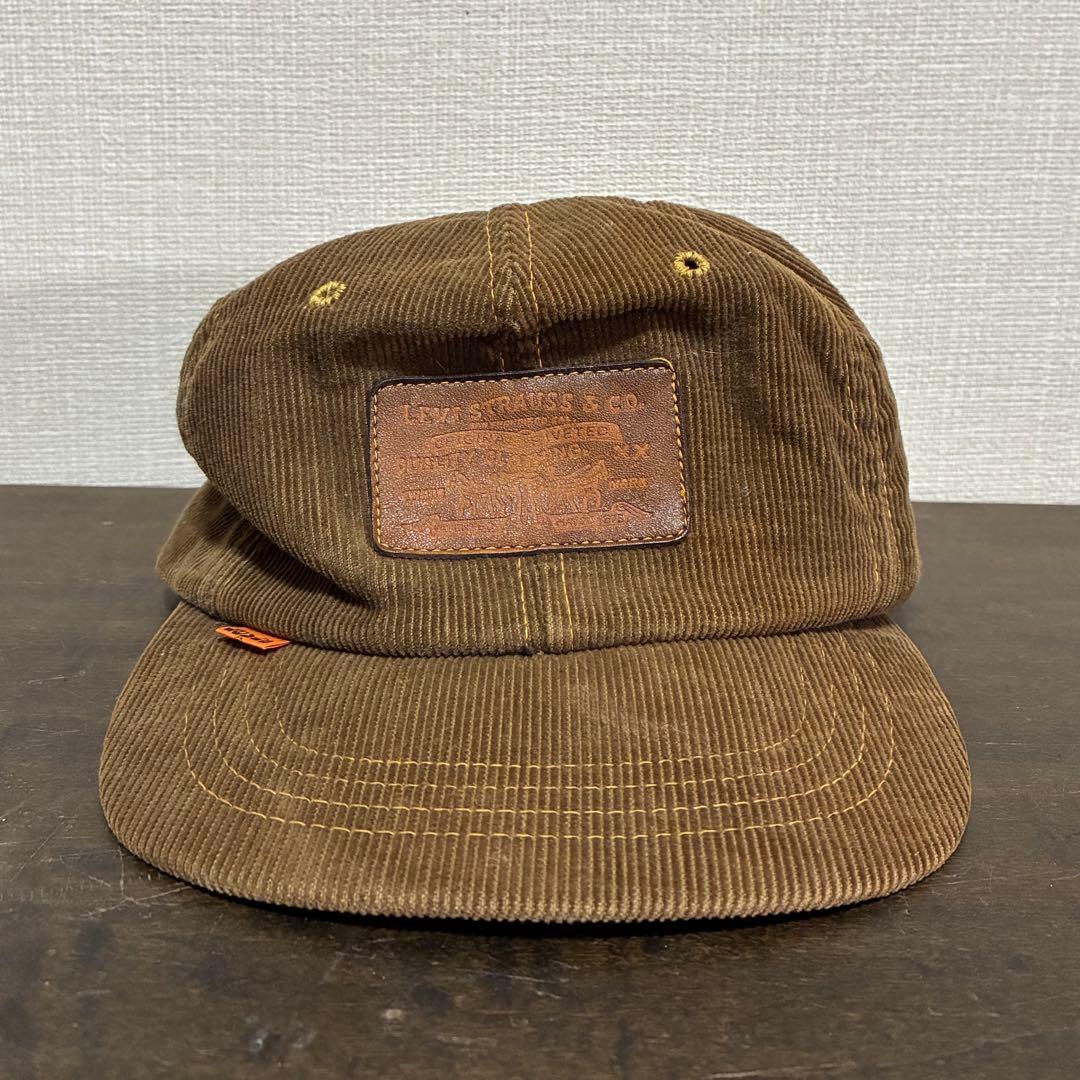 ［ヴィンテージ］70's Levi's コーデュロイキャップ ブラウン
