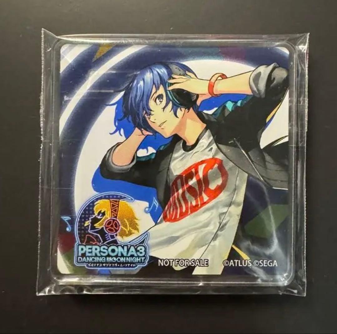 ペルソナ3 P3D フタバ図書　特典　アクリルバッジ　P3主　キタロー