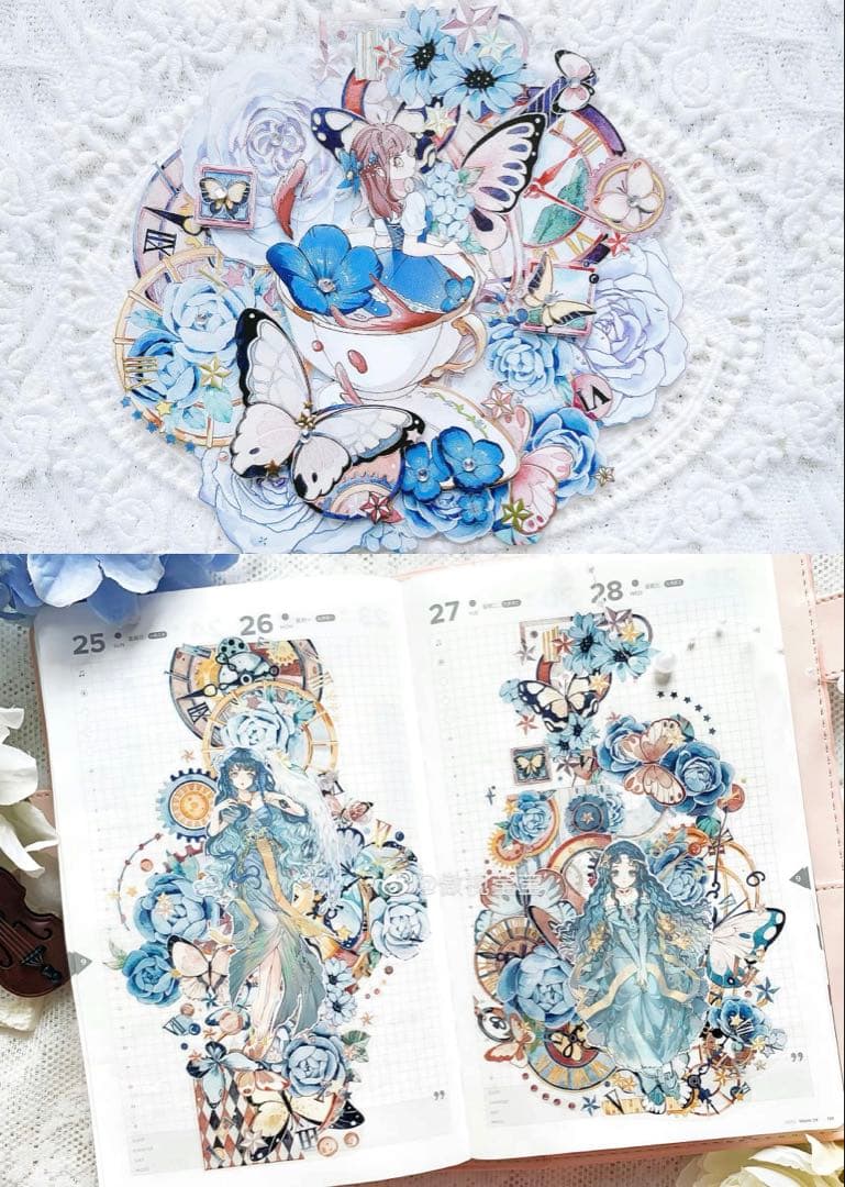 き*け様 海外 マスキングテープ 装飾マステ 中古セット まとめ売り 詰め合わせ