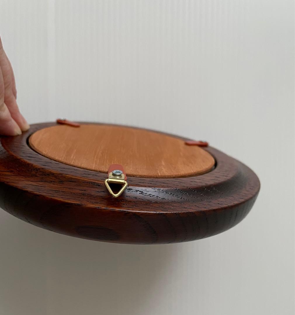 円型の額縁　二つセット