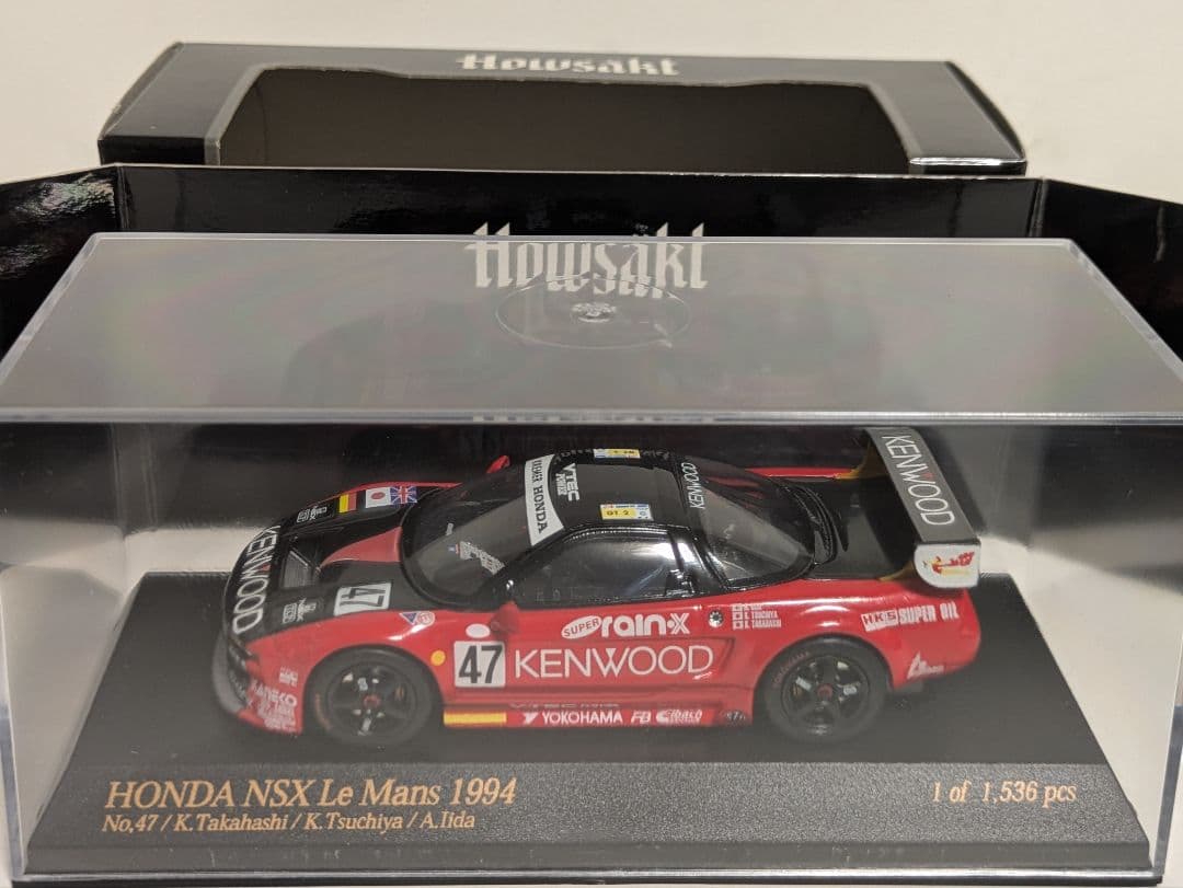 希少レア HONDA NSX '94 ルマン #47 KENWOOD