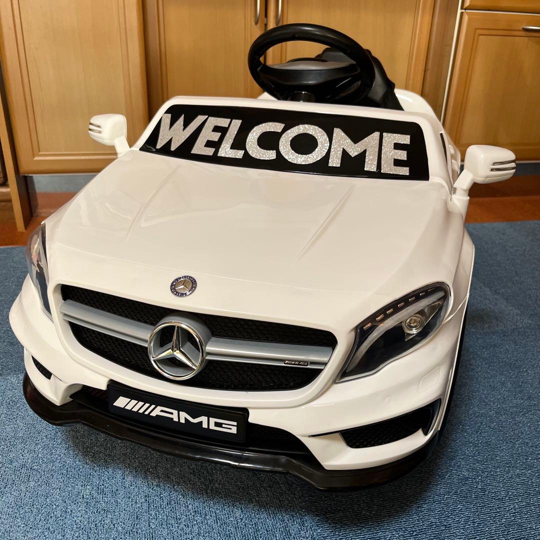 結婚式　ラジコンカー リングボーイ　ベンツ AMG 乗用車