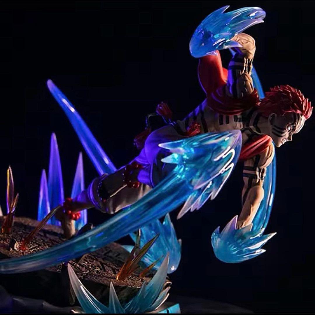 鬼滅の刃　猗窩座　フィギュア　ガレージキット