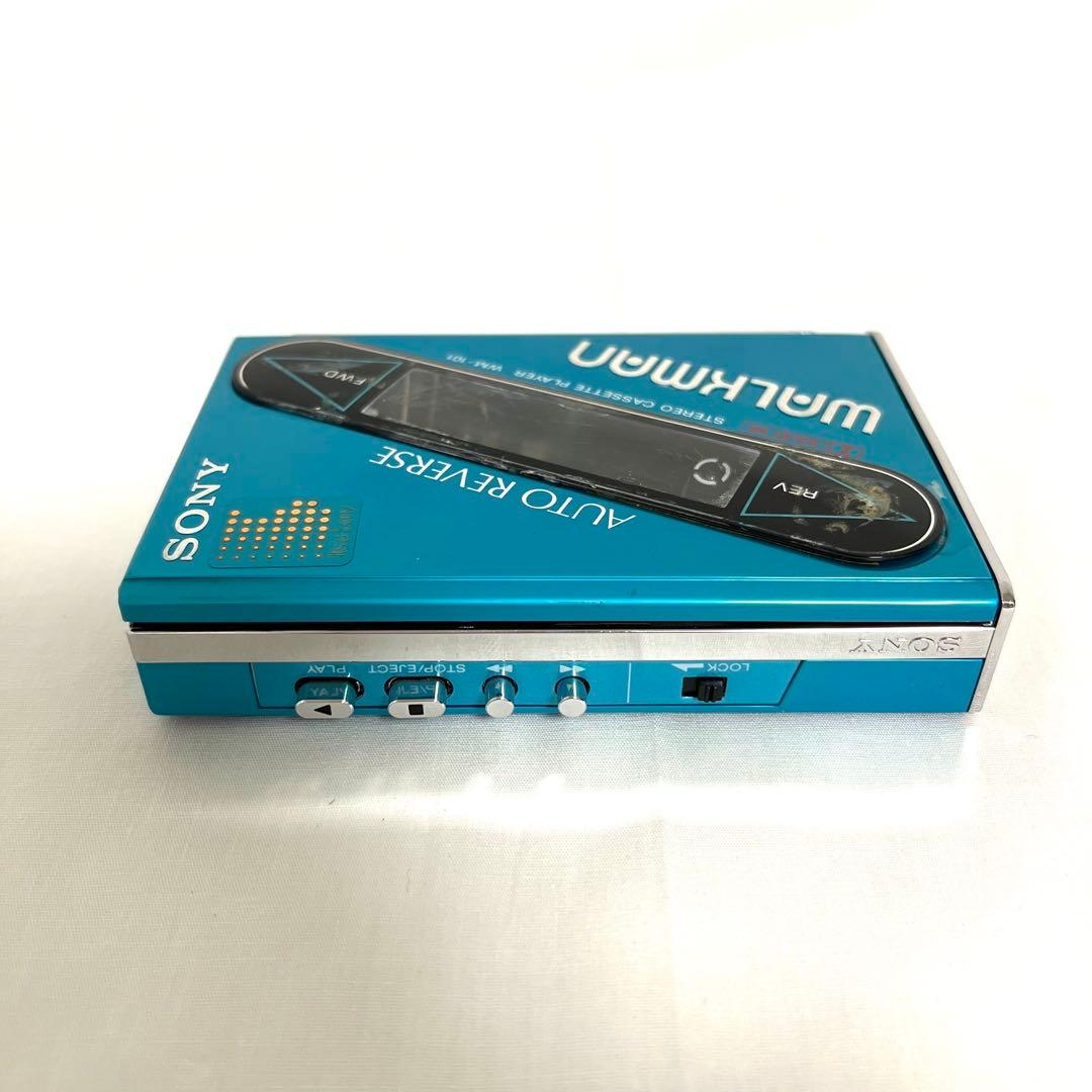 【希少ブルー】SONY ソニー WALKMAN ウォークマン WM-101