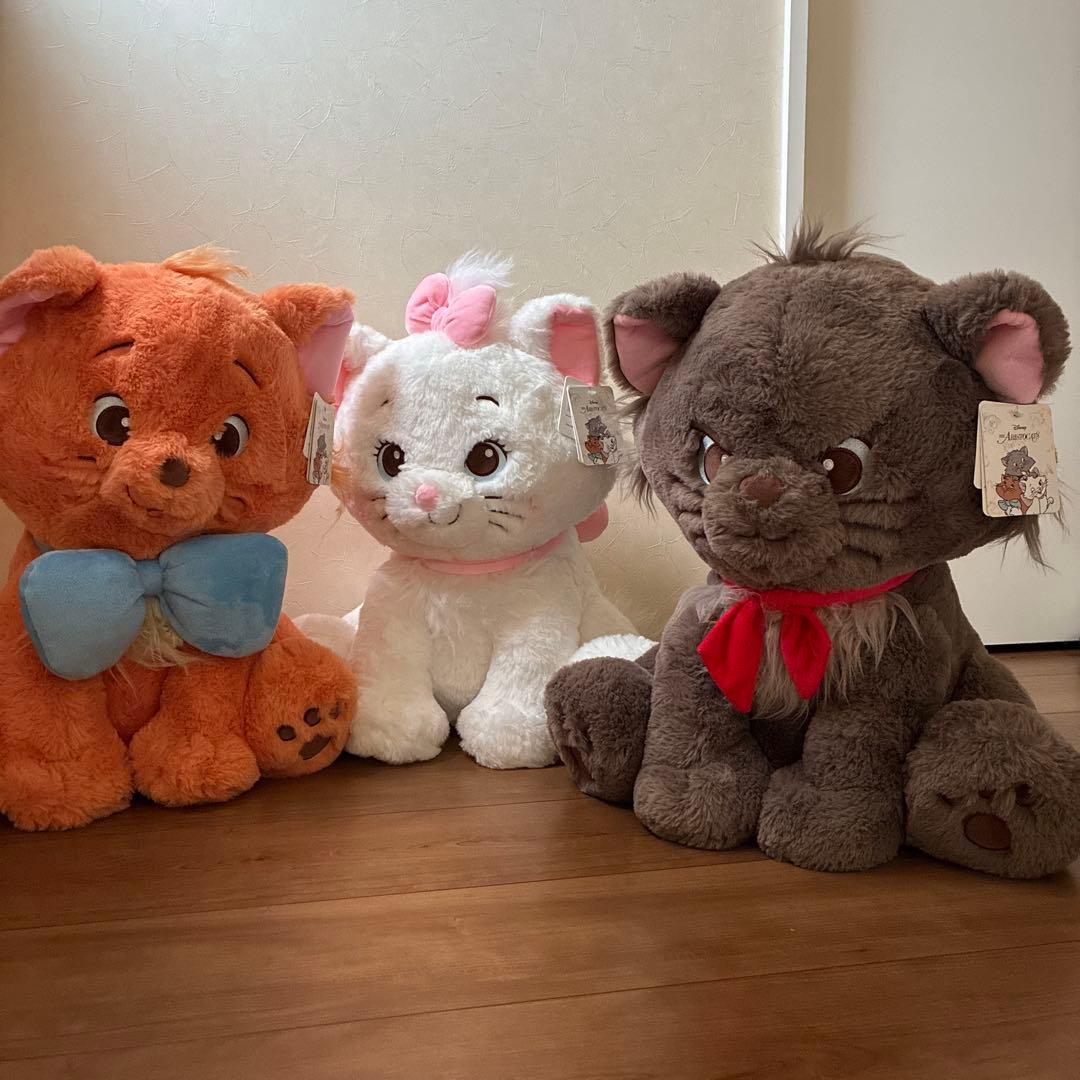 おしゃれキャット　コストコ　ブランケット入り　50cm ぬいぐるみ　3体セット