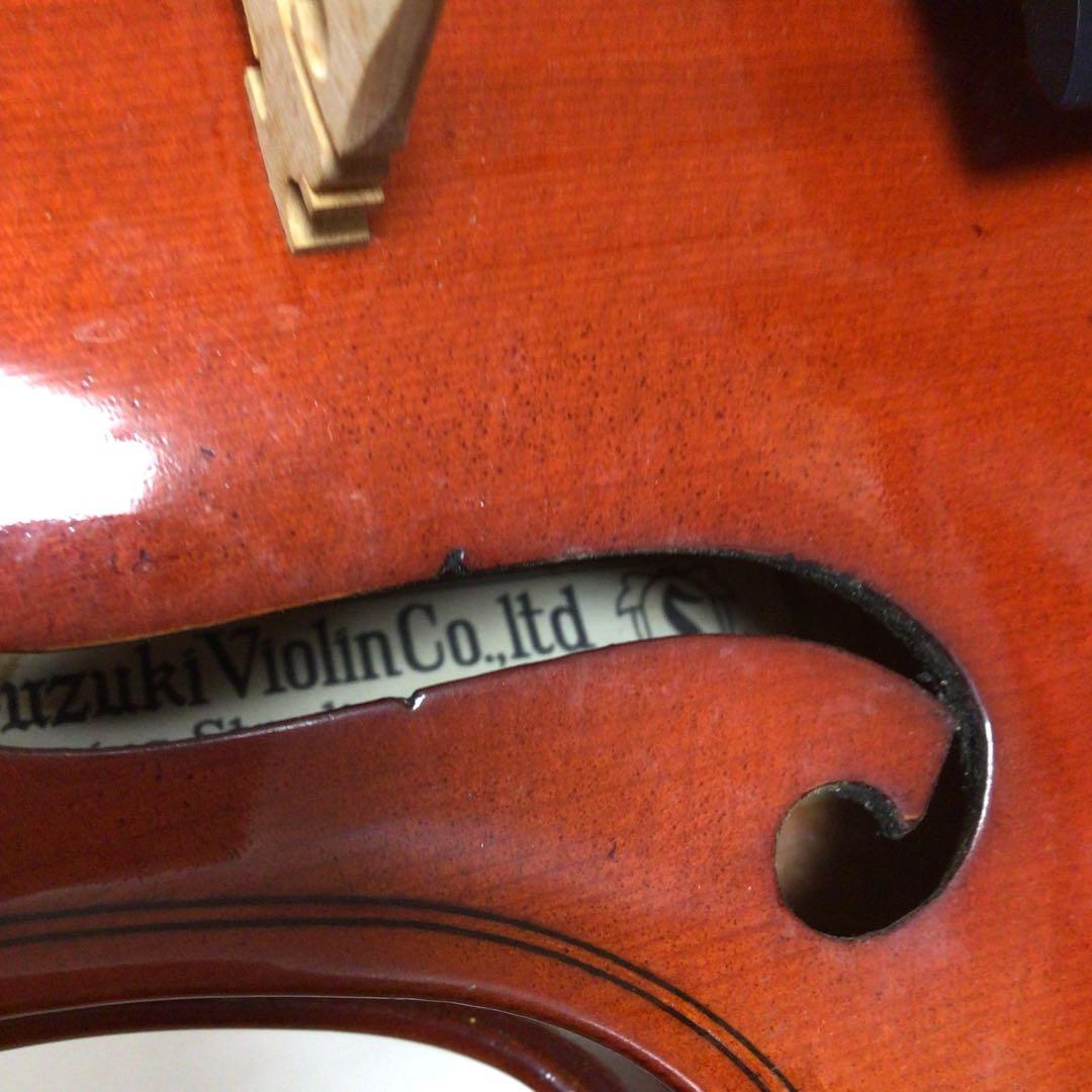 Suzuki Pirastro Chromstahl バイオリン 本体
