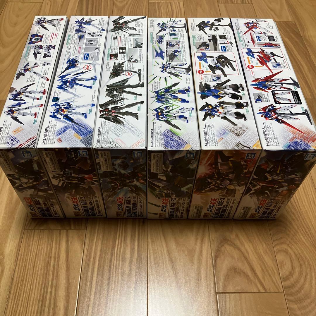 HGガンダムAGE-1 2 3 フォートレス オービタル FX ダークハウンド