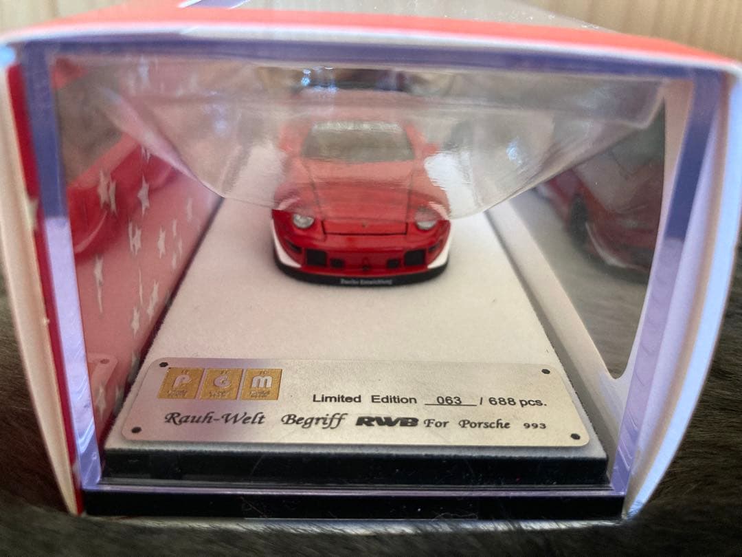ミニカー PGM PGM-640305 1/64 RWB 993 Red