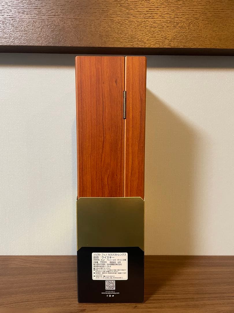 【新品未開封】KAVALAN FINO ウイスキー 700ml 木箱入り 袋付♡